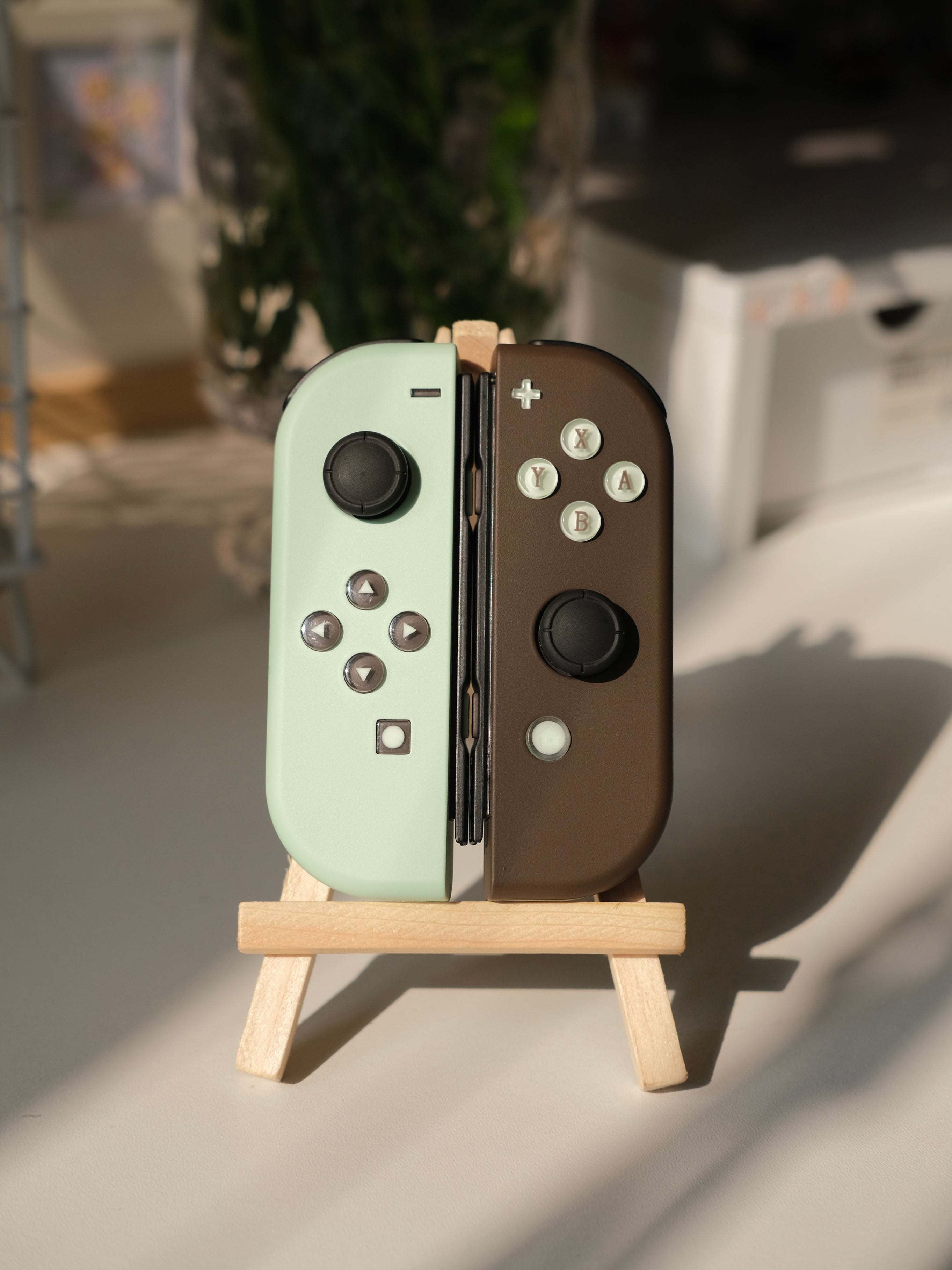Coffee & Cream Switch Joycons
