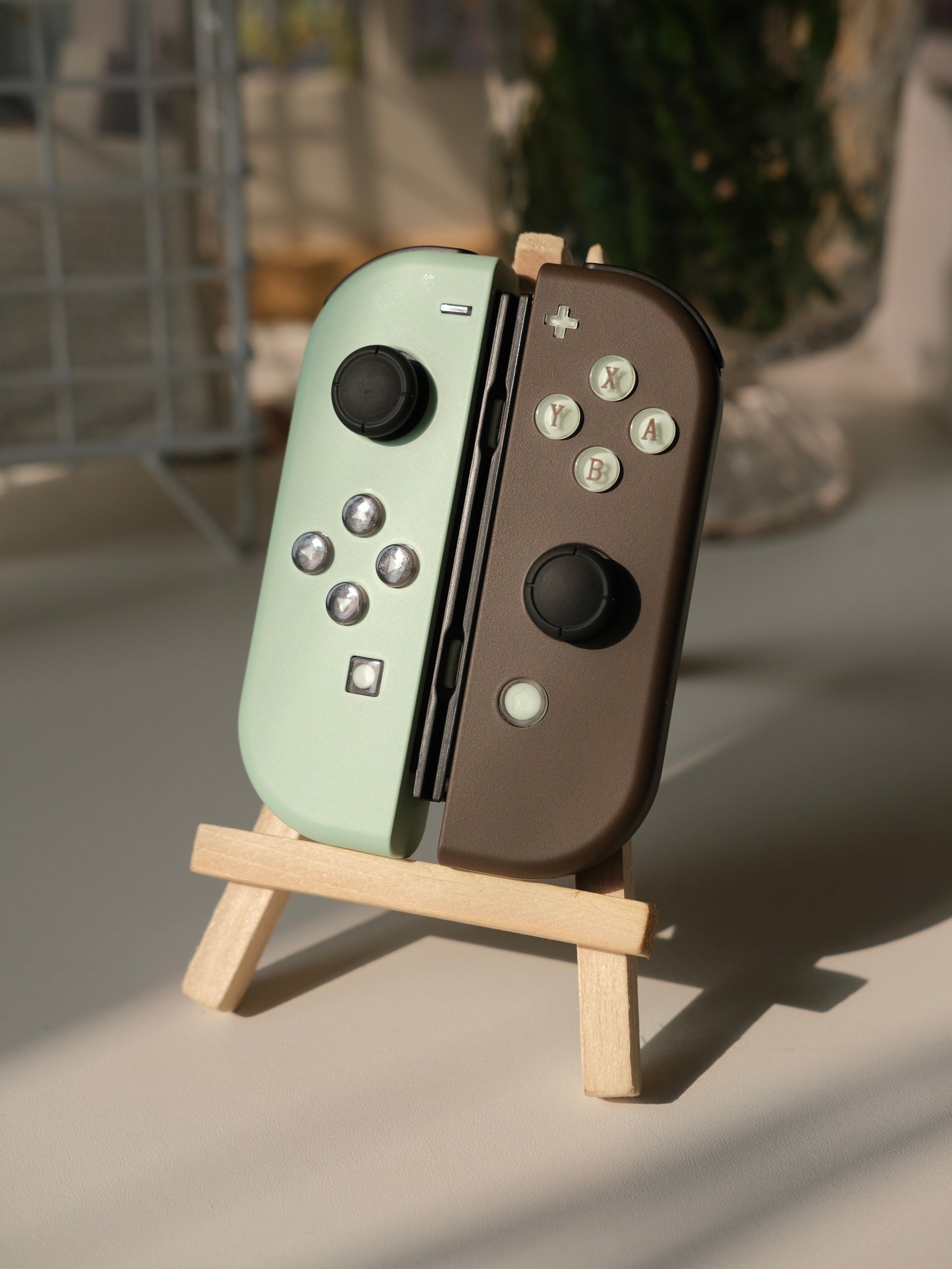 Coffee & Cream Switch Joycons