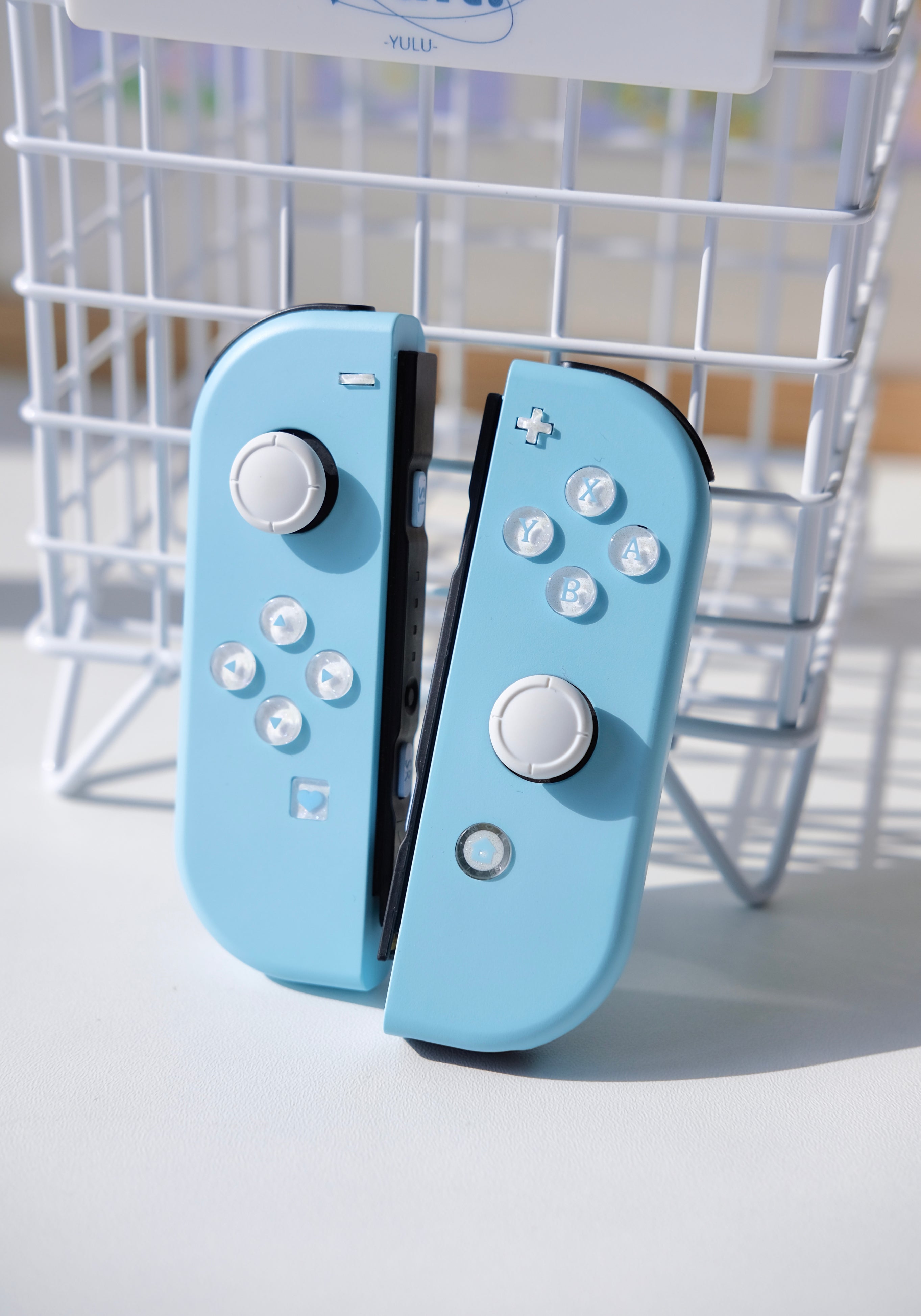 Light Blue Switch Joycons