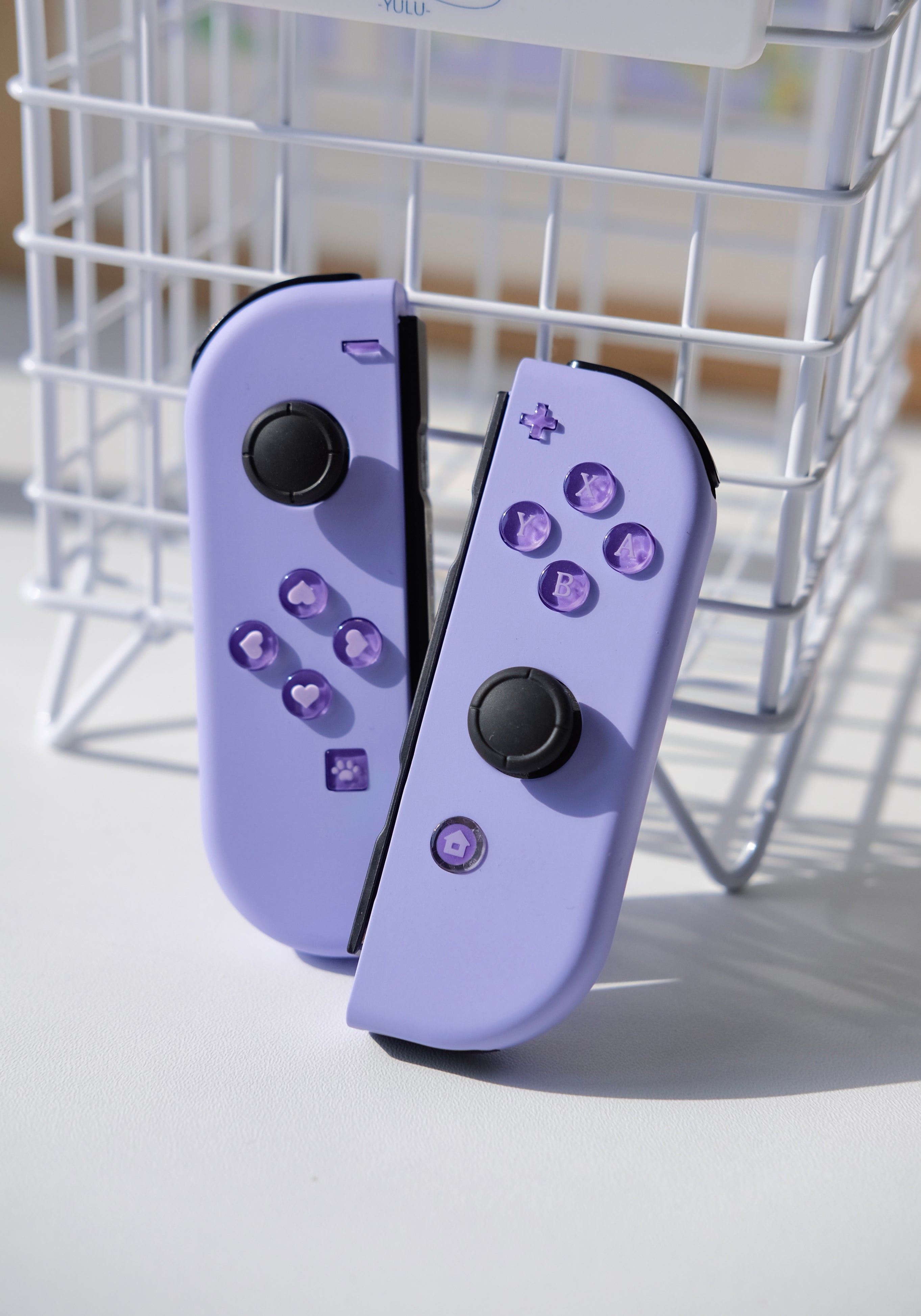 Lavender Joycons