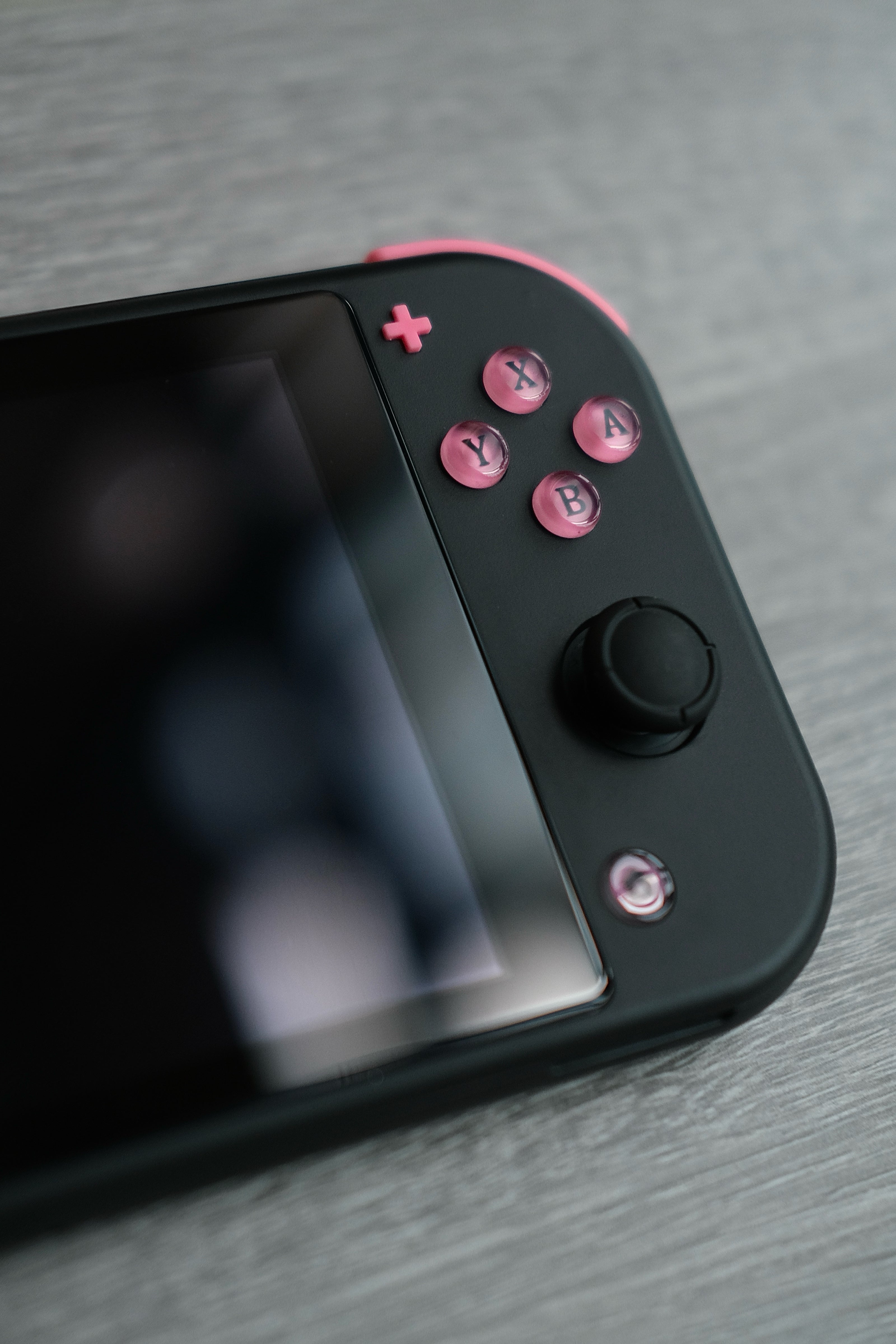 Black & Pink Switch Lite