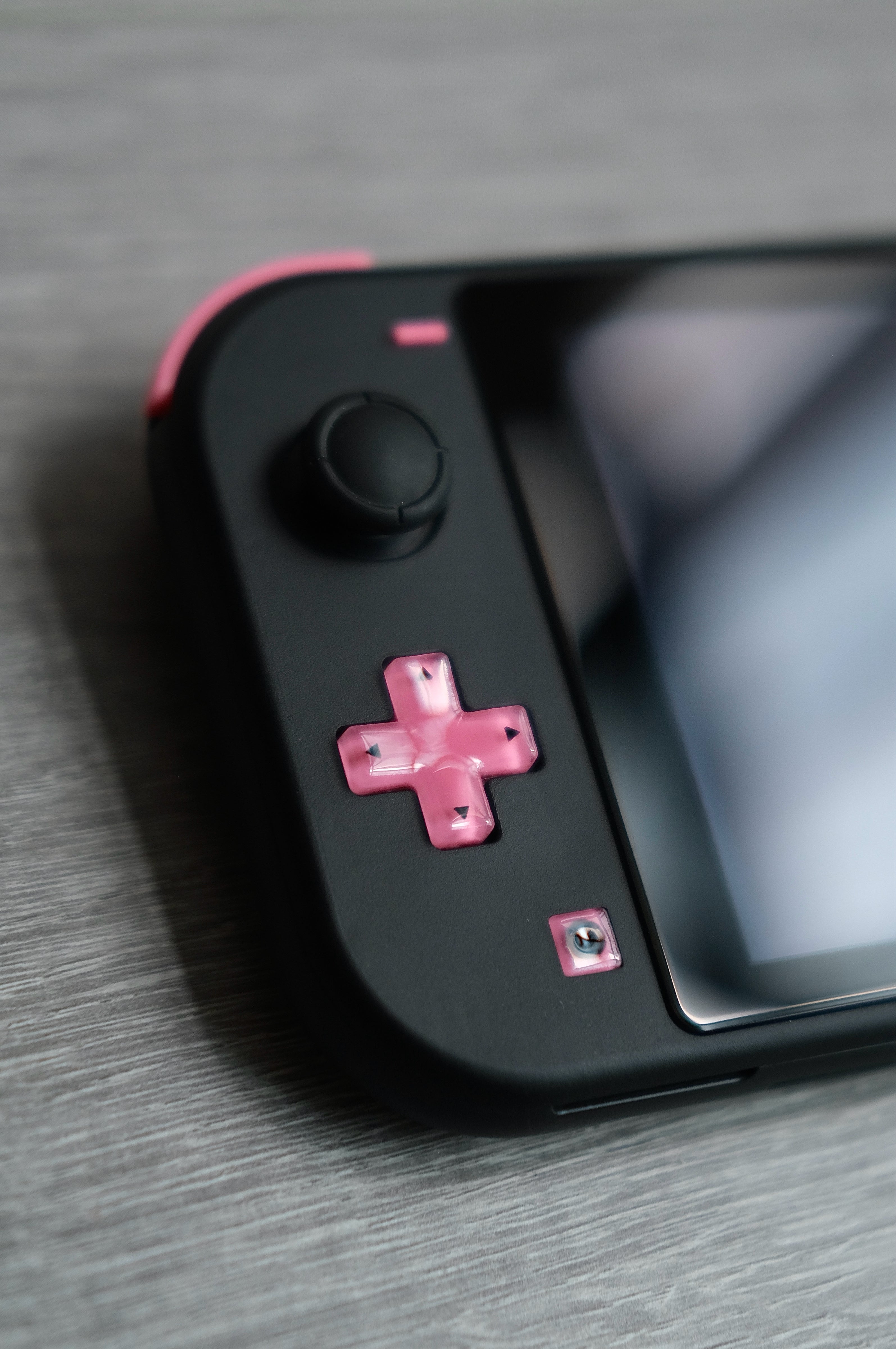 Black & Pink Switch Lite