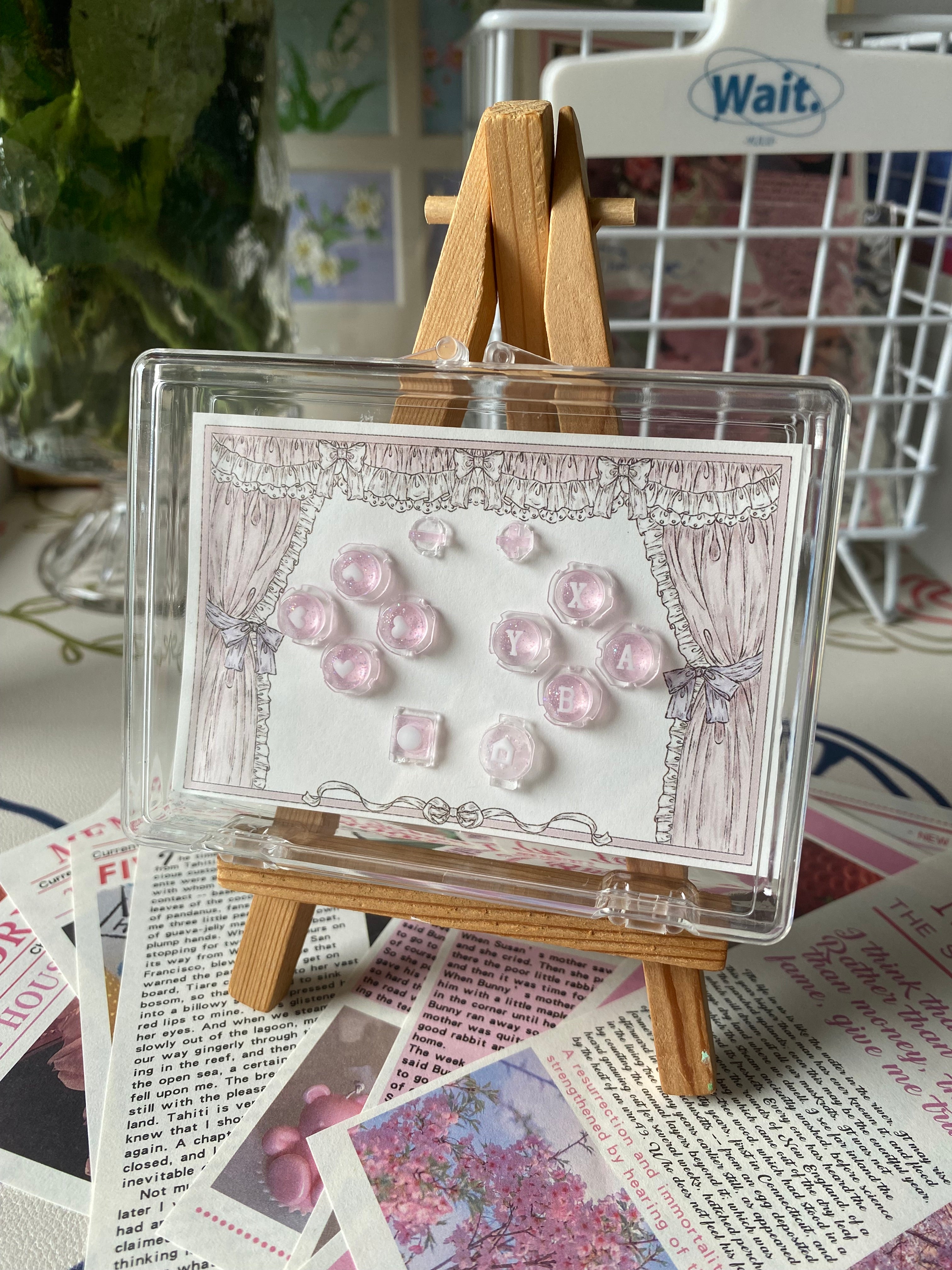Pink Jelly Buttons