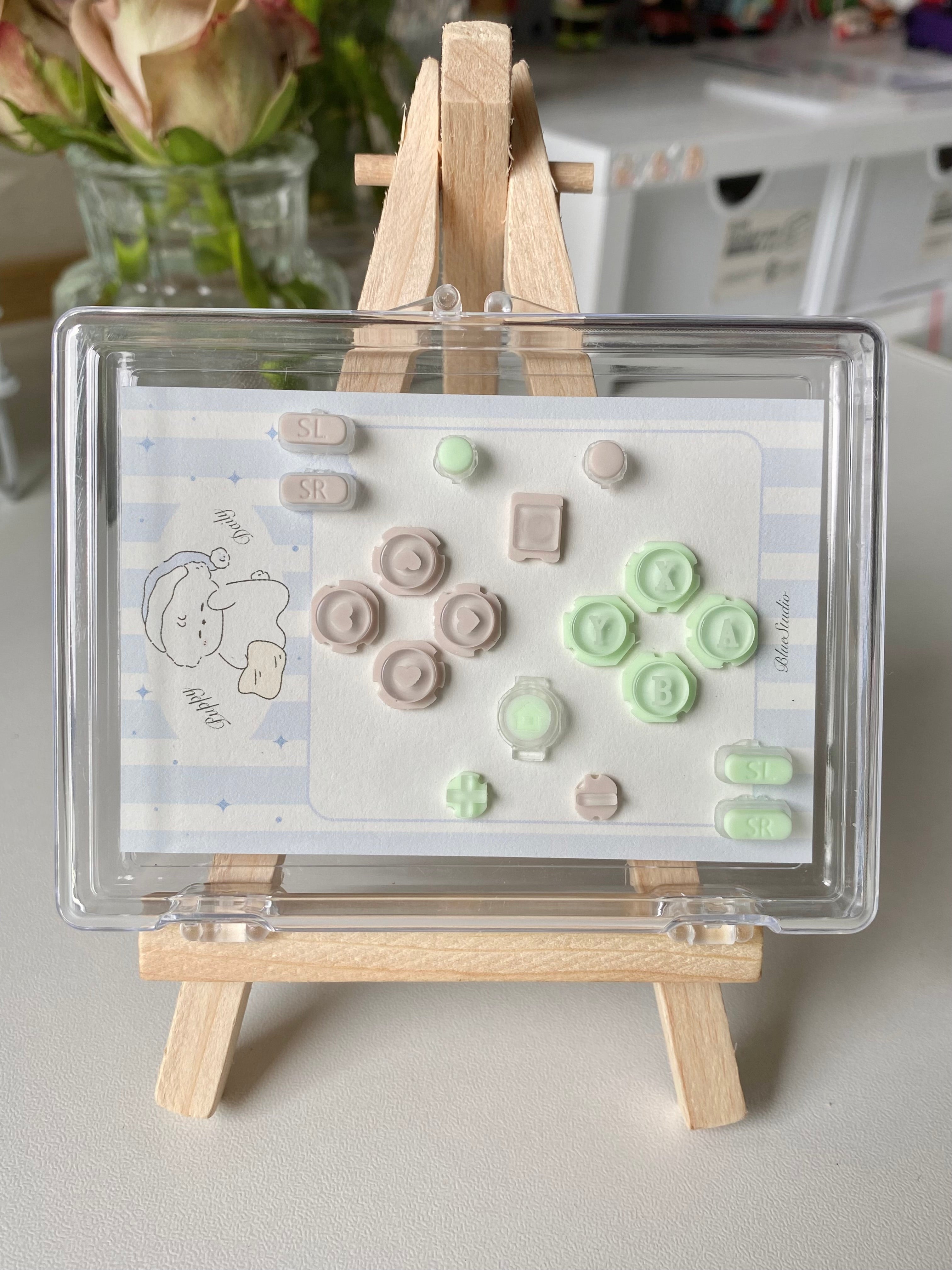 Sage & Taupe Buttons