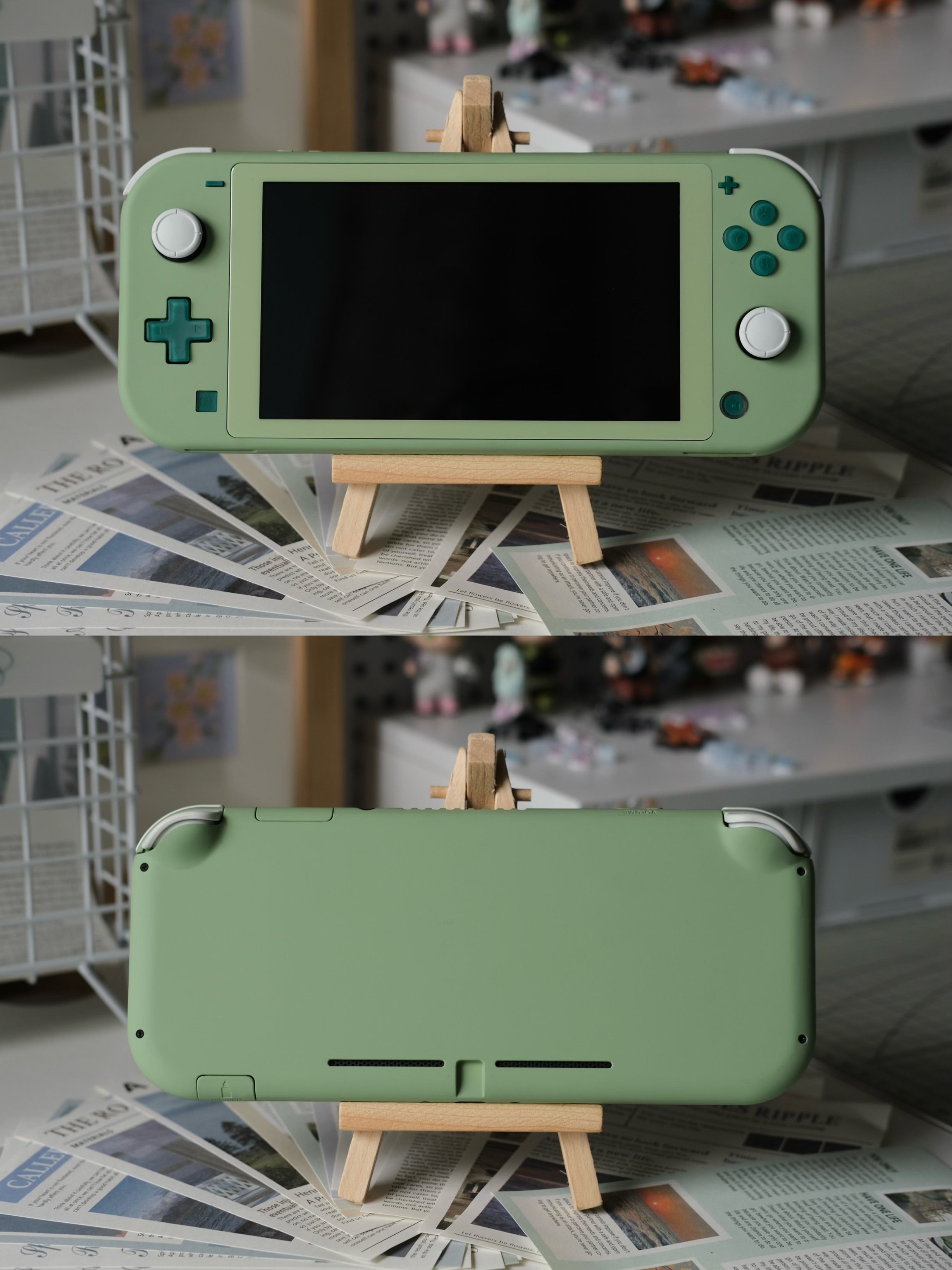 Frosted Green Switch Lite