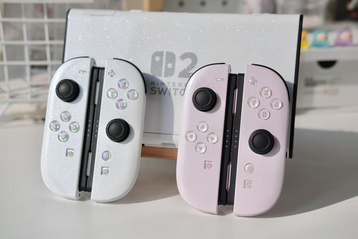 Painted Switch 2 Console