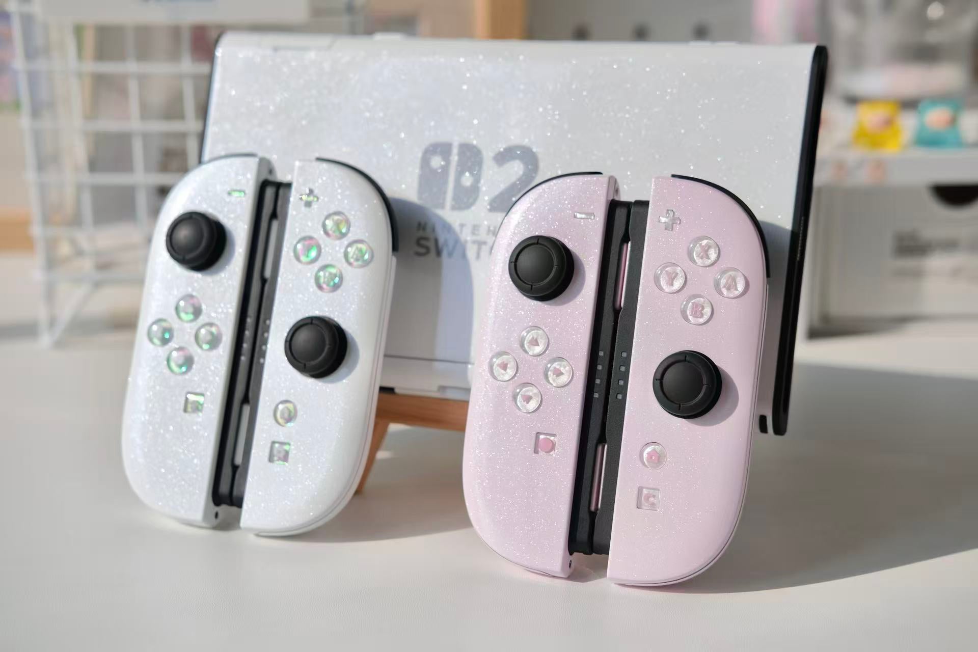 Pink Switch 2 Joycons