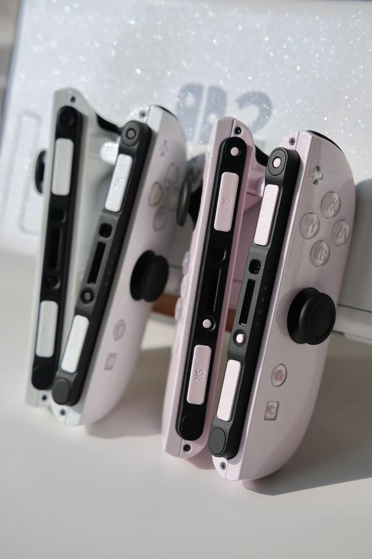 Pink Switch 2 Joycons