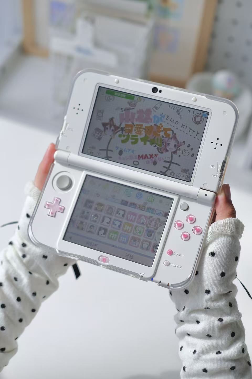 Hearts New 3DS & 2DS XL Buttons