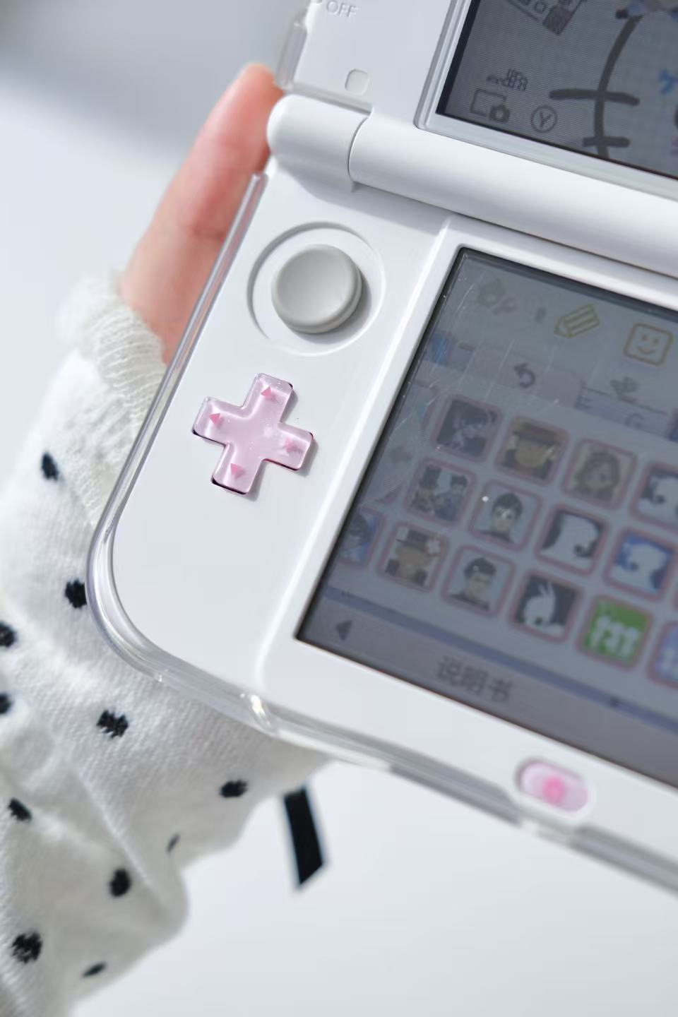 Hearts New 3DS & 2DS XL Buttons