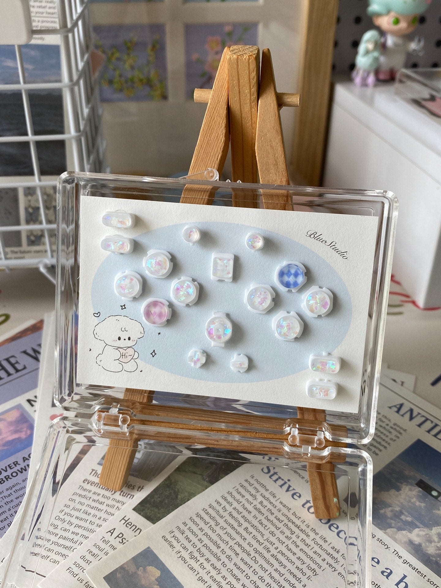 Irisdecent Buttons